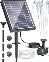 Biling fuente solar vista frontal mostrando diseño compacto y atractivo