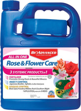 BioAdvanced vista frontal de la botella 64 oz mostrando uso 3 en 1