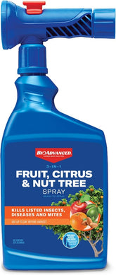 BioAdvanced botella frontal 32 oz mostrando etiqueta y beneficio práctico