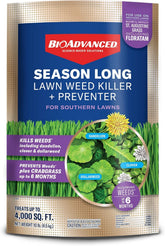 BioAdvanced bolsa frontal 10 lb mostrando etiqueta y beneficio de control prolongado