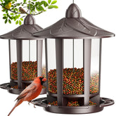 Birdream comedero castillo frontal, diseño decorativo y funcional para jardín