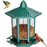 Birdream comedero pagoda frontal mostrando diseño y capacidad