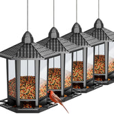 Birdream comedero pagoda frontal muestra diseño decorativo y atractividad