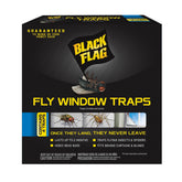 Black Flag trampa frontal en ventana mostrando diseño discreto y eficacia