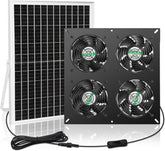 blessny kit ventiladores con panel frontal mostrando flujo de aire eficiente