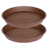 Bleuhome plato frontal 21" chocolate mostrando diseño resistente y protección
