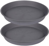 Bleuhome plato frontal de 21 pulgadas protegiendo suelo con estilo cemento