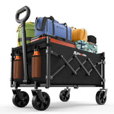 Blomoba carrito frontal mostrando capacidad y estructura resistente