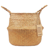 Blueming Home Decor cesta frontal mostrando acabado natural y estilo elegante