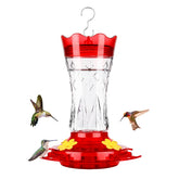 BOLITE comedero frontal pack de 2 rojo, atrae colibríes fácilmente
