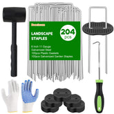 Boochcom paquete completo con grapas y herramientas para instalación rápida