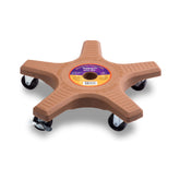 Bosmere caddie frontal mostrando plataforma estable y capacidad de carga