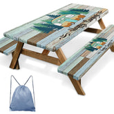Britown funda mesa frontal que protege y embellece mesas exteriores