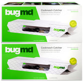 BugMD caja frontal mostrando 24 trampas y beneficio de control rápido