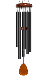 Bursvik vista frontal elegante negro para ambientar patio