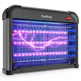 Buzbug vista frontal del aparato mostrando diseño y rejilla segura