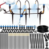 CARPATHEN kit frontal mostrando tubería principal y emisores, fácil instalación