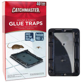 Catchmaster frontal del empaque mostrando cantidad y uso seguro