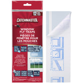 Catchmaster paquete frontal mostrando 12 trampas y beneficio de control inmediato