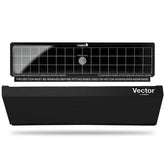 Catchmaster Vector Optima frontal negro mostrando diseño discreto y beneficio estético