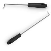 Cave Tools vista frontal del volteador, agarre ergonómico y durabilidad