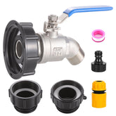 Ceaeso kit frontal mostrando adaptadores y grifo para conexión segura