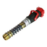 CHAPIN vista frontal del conector mostrando ajuste seguro y control