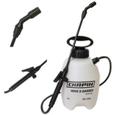 CHAPIN vista frontal del pulverizador con tanque claro para control de nivel