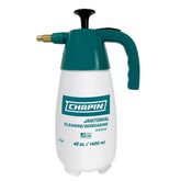 CHAPIN pulverizador frontal mostrando tanque y asa, facilita manejo profesional