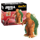 Chia Godzilla vista frontal mostrando diseño cerámico y efecto decorativo