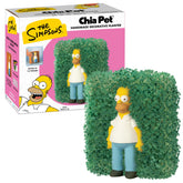 Chia Homer vista frontal de la maceta Chia con diseño divertido y fácil de plantar