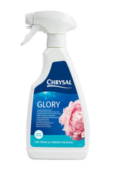 Chrysal envase frontal mostrando etiqueta y uso profesional