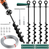Ciyivak anclaje frontal mostrando kit completo y beneficio de fijación segura
