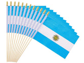 Ckexin vista frontal del paquete con 25 banderitas, ideal para eventos