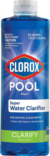 CLOROX Pool&Spa envase frontal mostrando tamaño y etiqueta clara