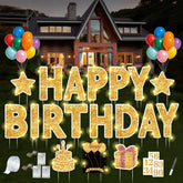 ComboJoy cartel frontal grande de cumpleaños que destaca la celebración