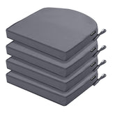 Comcaver empaque frontal mostrando set de cuatro cojines y beneficio durabilidad