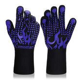 Comsmart guantes frontal mostrando largo y cobertura completa para seguridad