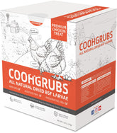 COOHGRUBS frente del envase mostrando 5 lb y beneficio proteico