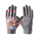 COOLJOB guantes frontal naranja mostrando diseño y ajuste cómodo