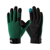 COOLJOB guantes frontal mostrando diseño unisex y color turquesa, protección visible