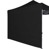 COOSHADE panel frontal 10x10 negro mostrando protección solar