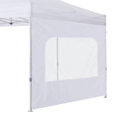 COOSHADE panel frontal mostrando cremallera y cierre, mejora privacidad