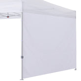 COOSHADE panel frontal blanco con aspecto profesional y protección UV
