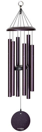 Corinthian Bells vista frontal en color Plum mostrando diseño y acabado resistente