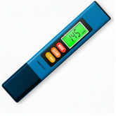 Craft911 medidor TDS vista frontal con pantalla retroiluminada beneficio lectura clara