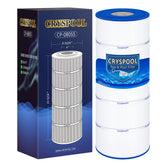 Cryspool cartucho frontal mostrando el empaquetado y ajuste preciso