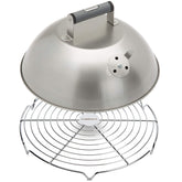 Cuisinart cúpula frontal mostrando su forma y borde resistente para fundir queso