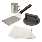 Cuisinart kit frontal con prensa espátula shaker y papeles, completa preparación eficiente