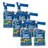 Cutter vista frontal del envase que muestra el concentrado y beneficio contra mosquitos